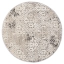 Carpet Frieze Circle 100x100 Modern Stylish #13