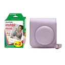 PUZDRO INSTAX 12 MINI PURPLE + cartridge Fujifilm Instax Mini 10 ks x 2 (20 ks