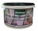 ULTRAMENT Dekoratívny betón na liatie, sivý 3,5 kg