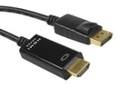 Display Port - HDMI Full HD 4K adaptérový kábel