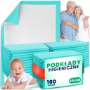 100X HYGIENICKÉ VÝMENNÉ PODLOŽKY NA JEDNORÁZOVÉ ABSORPČNÉ PODLOŽKY XXL