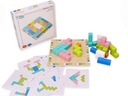 Náučné puzzle Tetris Usporiadajte kocky Adam Toys