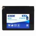 EXIDE ET4B-BS / YT4B-BS 12V 2,3AH 35A ​​​​P+