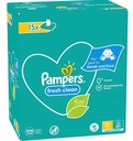 Pampers FRESH CLEAN vlhčené obrúsky 15 x 1200 ks.