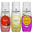 3x SODASTREAM SIRUP SET KONCENTRÁT NA VODU BEZ CUKRU NA ZASYŤOVAČ