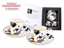 Sada 2 šálok na espresso Kandinsky 120 ml