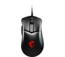 MSI Clutch GM51 Ľahká káblová myš s rozlíšením 6400 dpi, čierna