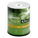 DVD-R disky 4,7GB 16x ks 100 Omega Super Cena