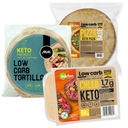 KETO BREAD + PIZZA PIZZA BASE a TORTILLA Wraps MK Nutrition Balviten LOW