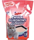 Chico Silikone Flower Cat pre mačku 7,6 l Malý účinný absorbent