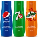 SODASTREAM Pepsi sirup, Mirinda, 7up 3x440ml