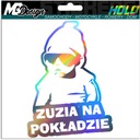 Nálepka na okno ZUZIA ON BOARD HOLOGRAM