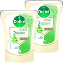 DETTOL Tekuté mydlo vložka do aplikátora, príjemná vôňa aloe, 2x 250 ml