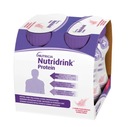 Nutridrink Proteín s príchuťou jahody 4x125ml