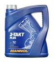 MANNOL OLEJ NA MIX 2T PLUS 4L POLOSYNTE