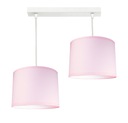 Závesná lampa pre dievčatko, luster LUMPAGE PINK