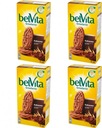 belVita cereálne sušienky s kakaovou príchuťou 300 g x4