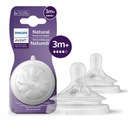 AVENT Natural cumlík pre fľašu Response (4) 3m+