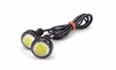 DRL LED 24V denné svietenie, 2ks, 22mm v priemere