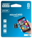 8 GB karta GOODRAM micro SDHC 8 GB karta microSD SD