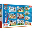 Paw Patrol Puzzle 10 Puzzle 329 ks SPOĽAHLIVÝ TÍM 10v1 Trefl