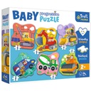 44004 KOCKY BABY PUZZLE PROGRESSIVE VOZIDLA