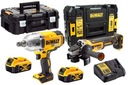 SADA ELEKTRICKÉHO NÁRADIA DEWALT DCF899 DCG405 2XAKU