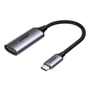 Adaptér USB-C na HDMI 2.0 4K 60Hz Thunderbolt 3 sivý