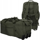 Vojenská taška na kolieskach, batoh 2v1 Mil-Tec Combat Duffle Bag 118l, Zelená