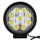 Pracovná LED lampa 9 LED HALOGEN 27W