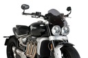 Tmavé čelné sklo PUIG 20283F pre Triumph Rocket 3 20