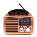 PRENOSNÉ Rádio RETRO FM REPRODUKTOR Bluetooth USB