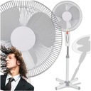 STOJATÝ VENTILÁTOR VÝKONNÝ NASTAVITEĽNÝ VENTILÁTOR 40W KÝVAJÚCI PRE DOMÁCI KANCELÁRIU