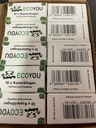 ECOYOU 100 ks Žiletky na žiletku 55D-95