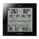 Meteostanica METEO čierna HYGROMETER WS2244 DCF