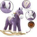 Hojdací koník pre deti hračkársky koník Pony Purple Milly Mally