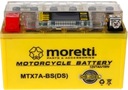 Gélová batéria Moretti YTX7A-BS/MTX7A-BS ROMET