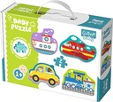 CREFL BABY 36072 HRUBÉ PUZZLE PREPRAVNÉ VOZIDLÁ