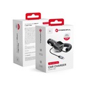 FORCELL CARBON autonabíjačka USB QC 3.0 18W + kábel pre typ C 3.0