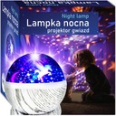 OTOČNÁ PROJEKTOROVÁ NOČNÁ LAMPA S JEDNOROŽCOM