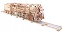 UGEARS Drevené 3D puzzle Model lokomotívy UG 460