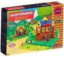 Súprava Magformers Log House 3D magnetické bloky 87