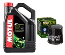 Motul 5100 10W40 4L + olejový filter Hiflo Filtro