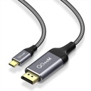 Kábel USB C na Displayport 3m / USB typu C - DP