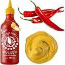 Sriracha Chilli omáčka horčica 455ml LETIACA HUS BR