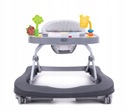 4 BABY Walker WALK'N PUSH DARK GREY