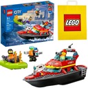 LEGO City 60373 HASIČSKÝ ČLN + MOTOROVÝ ČLUN