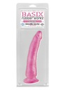 Realistické úzke dildo, PVC Pink Pipedream