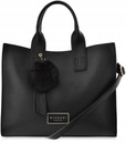 Kabelka MONNARI SHOPPER Big CITY Black LOGO