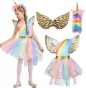 šaty OUTFIT UNICORN WINGS kostým 116